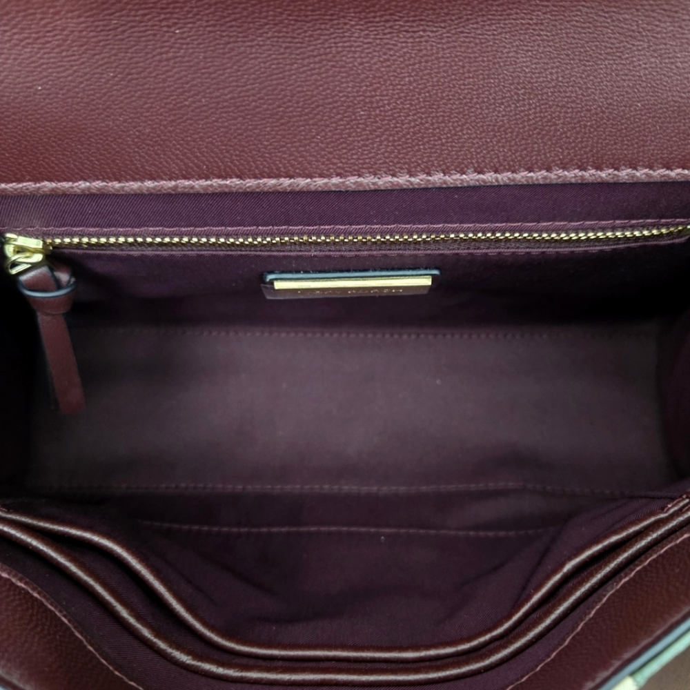 Tory Burch Fleming Eel Eelskin Patchwork Converti… - image 8